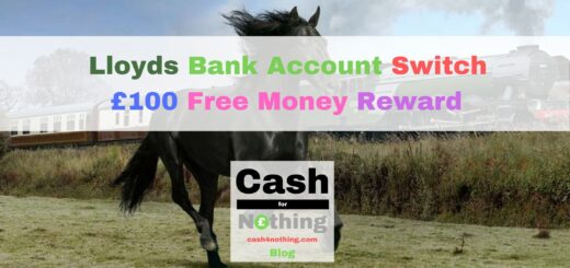 November 2021 £100 Lloyds Bank Account Switch Reward