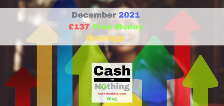 Cash4Nothing December 2021 Free Money Earnings