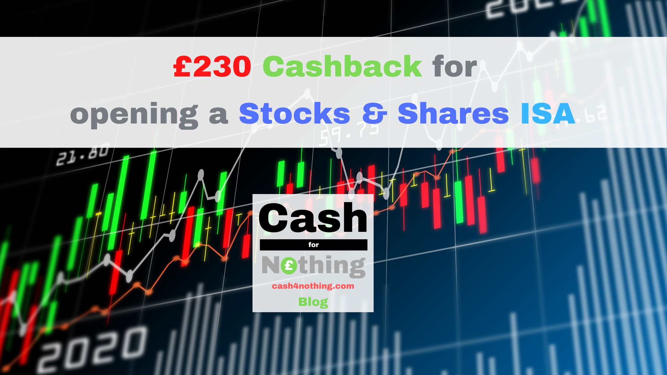 Cashback for opening Stocks & Shares ISA