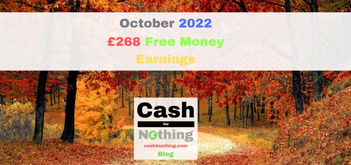 Cash4Nothing October 2022 Free Money Earnings