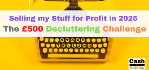 Selling £500 worth of clutter in 2025